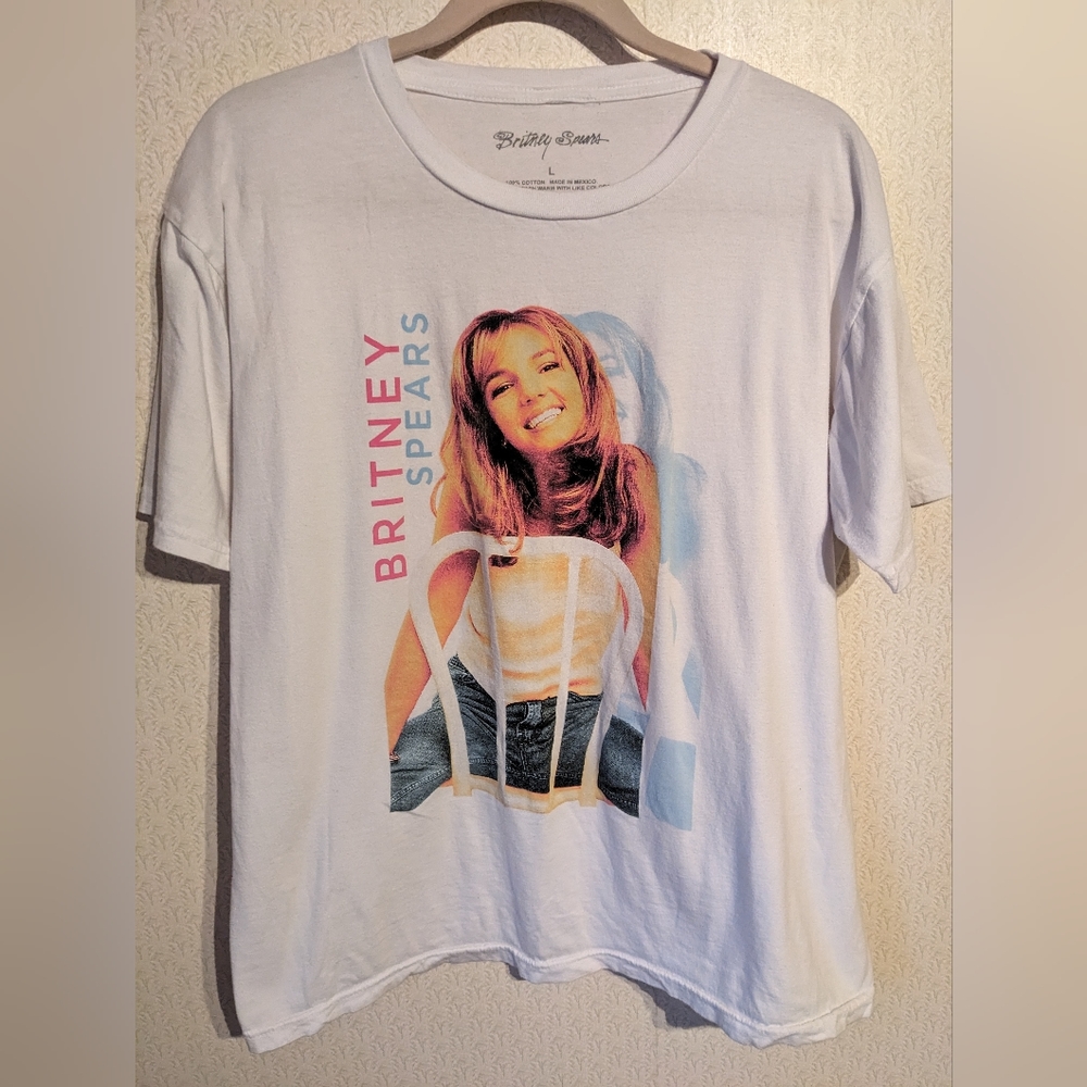 Britney Spears Oversized Band Tee